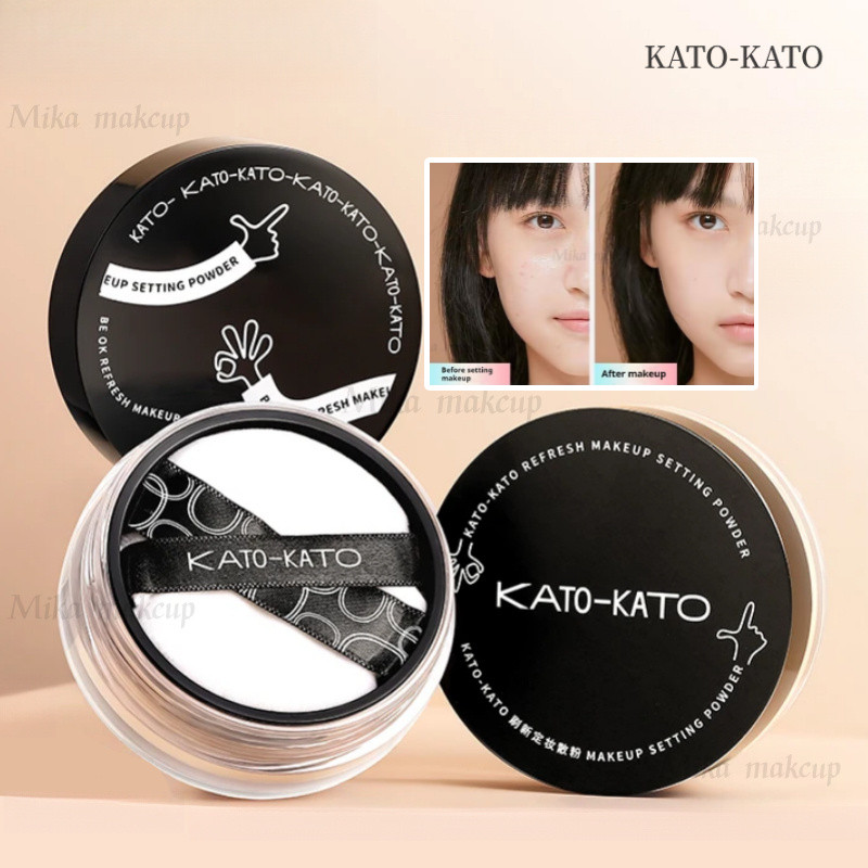 KATO แป้งเซ็ตติ้ง ควบคุมความมัน แป้งเซ็ตติ้งติดทนนาน