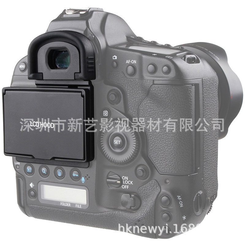 NEWYI เหมาะสําหรับ EOS 1DX/1DX II/1DX2 หน้าจอ LCD ม่านบังแดด Anti-Hot Sun ม่านบังแดดโดยตรง