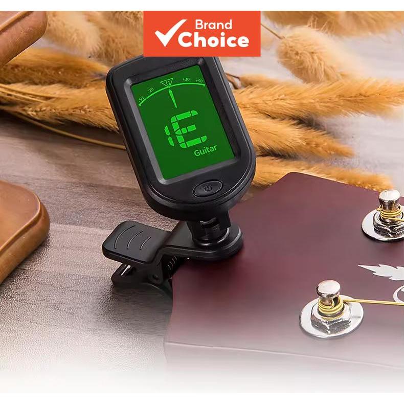 Miwayer Clip On Digital Electronic Guitar Tuner, Twelve Equal Law สําหรับ Bass Ukulele ไวโอลิน Mandolin Banjo, ขายร้อน