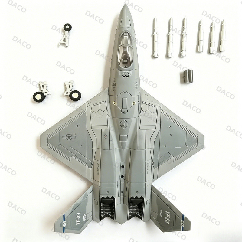 [YF23 Black Widow] 1: 72 YF-23 Stealth Fighter Black Widow II Stealth Prototype F14 Tomcat Fighter F