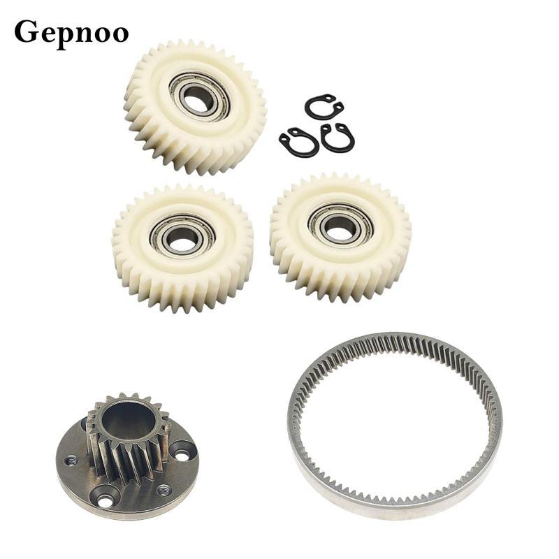 Gear Parts และ Oblique Tooth Bearing Kit สําหรับ E-Bike โมโตจักรยานไฟฟ้า