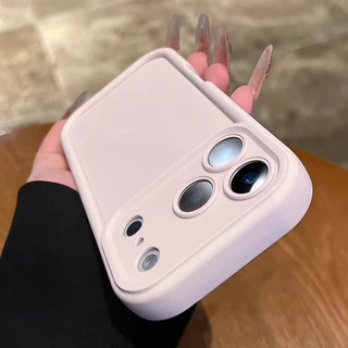 เคสไอโฟน For iPhone 18 Pro 17 16 11 15 14 12 Pro Max เคสไอโฟน 13 XR 8 7 Plus X XS Max เคสโทรศัพท์ ชนิด TPU สีพื้น สำหร