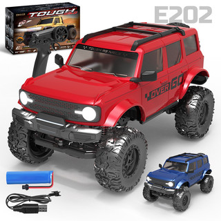 1/20 Off-Road 4WD RC รถ 4x4 Full Proportional Mechanical Transmission Switchable Rock Crawler Off-Road ปีนเขารถบรรทุก LED Light 1:20