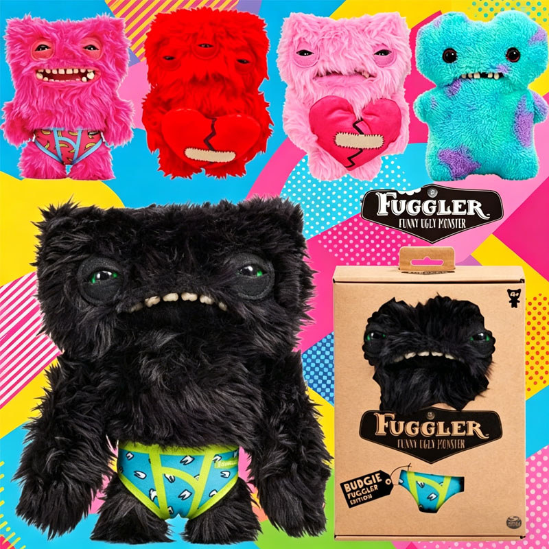 ตุ๊กตาสัตว์ประหลาดฟันใหญ่ ตุ๊กตา Fuggler Ugly Monster น่ารักและตลก ตุ๊กตาแปลกๆ ของขวัญวันเกิด ของเล่นสำหรับเด็ก