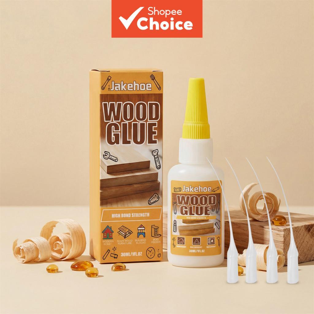 พรีเมี่ยมน้ํามันไม้กาวสังกะสีออกไซด์ Neozone D Strong Bond กันน้ําแห้งเร็วสําหรับงานไม้กลางแจ้งในร่ม 30ml 2 ชิ้น