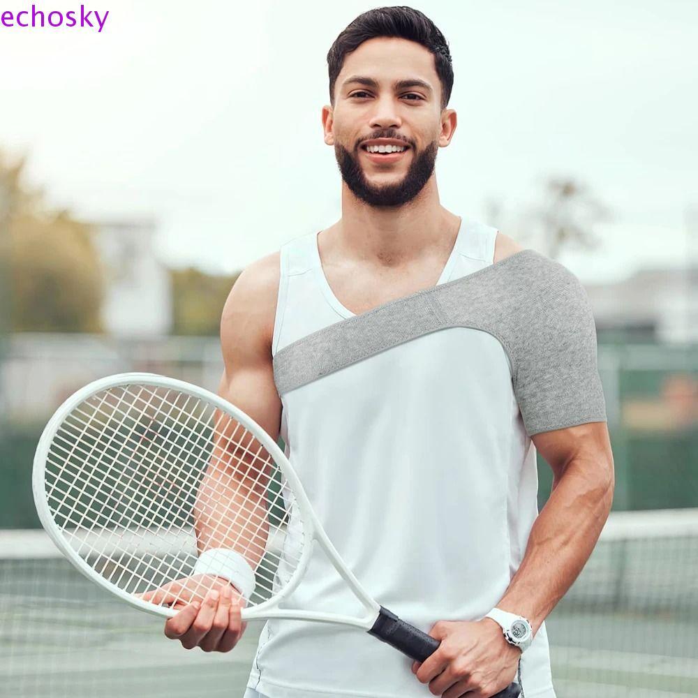 ECHOSKY อุปกรณ์เสริมไหล่แบบระบายอากาศได้ ออกแบบสำหรับพักฟื้น Rotator Cuff