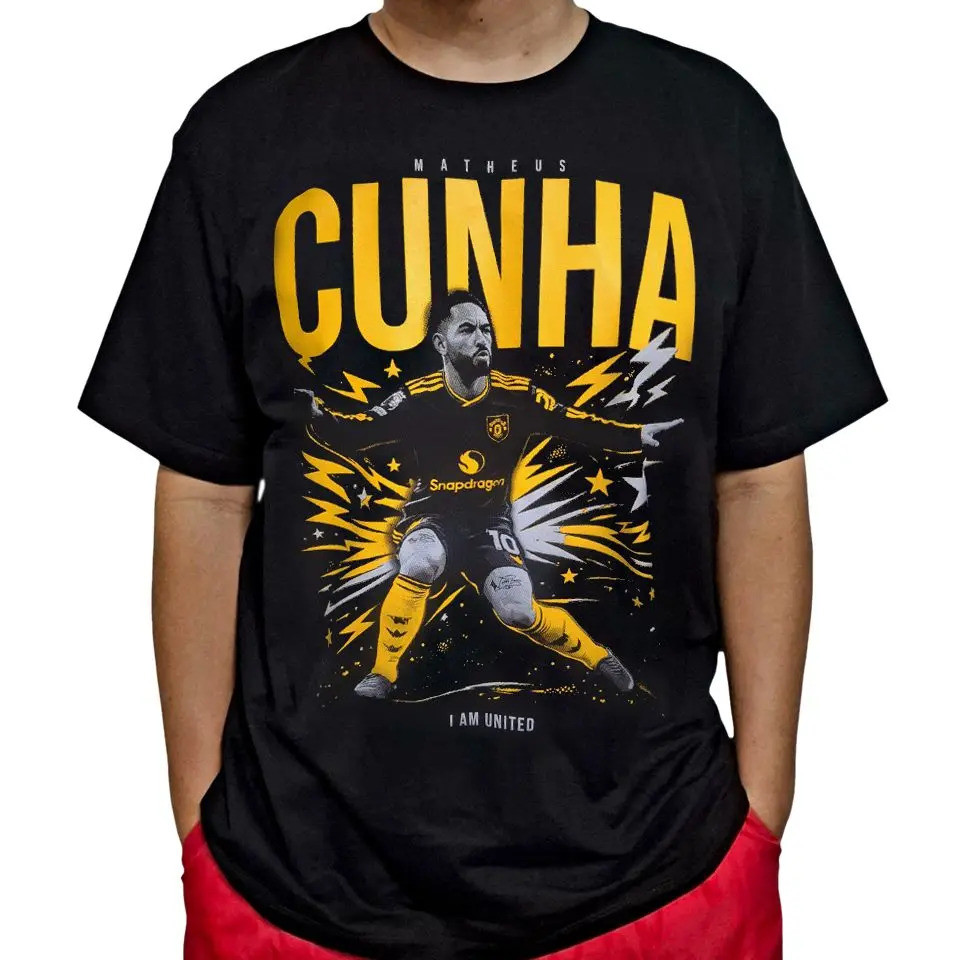 เสื้อยืด Cunha Dance  ปีศาจแดง [งานสกรีนบล็อกสกรีน]