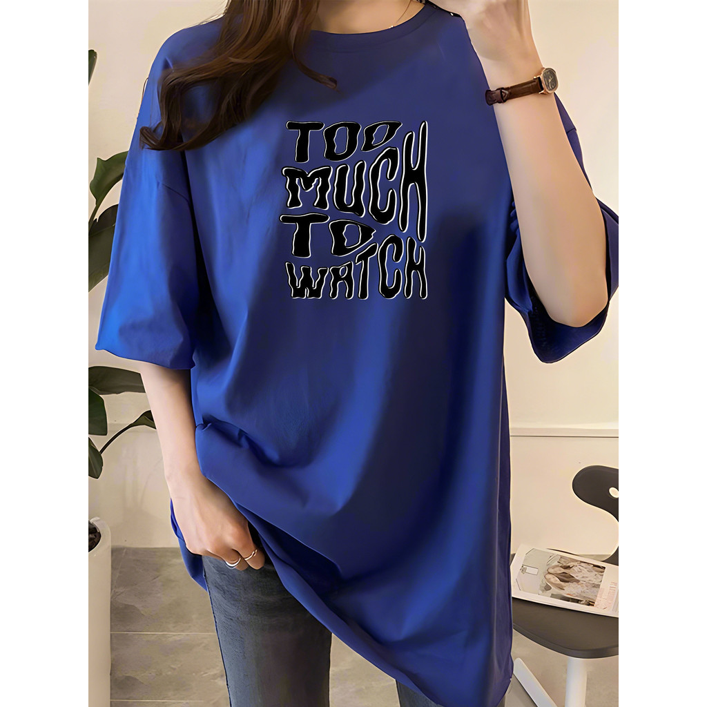 2G7388 T เสื้อผู้หญิงเสื้อผ้า TShirt เสื้อ T เสื้อ Plus ขนาด TShirt ผู้หญิงสุภาพสตรี Polyest