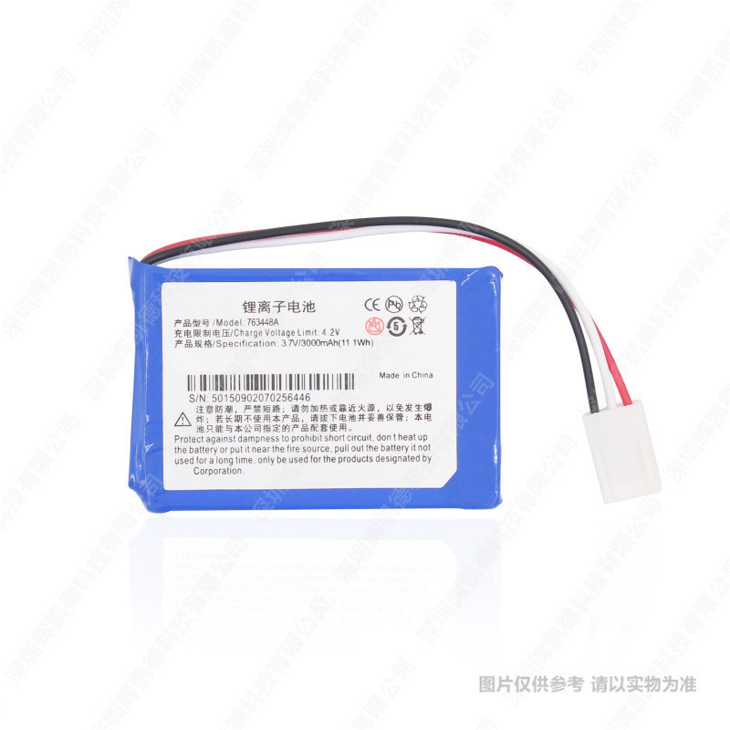 763448หัวเล็กเหมาะสําหรับ ZTE F317 F202 แบตเตอรี่โทรศัพท์พื้นฐานไร้สาย wp826 wp822 wp833
