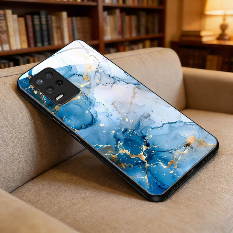 เคสโทรศัพท์เหมาะสําหรับRealme V13 5G 9 5G (India) 8 5G Narzo 30 5G Q3i 5G 8s 5GกระจกนิรภัยรูปแบบBLA1