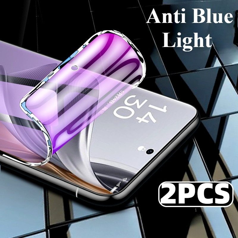2 ชิ้น Anti Spy ความเป็นส่วนตัว Soft Hydrogel ฟิล์มสําหรับ Oppo A6x A6v A6i + A6t Pro 4G 5G Anti Blu