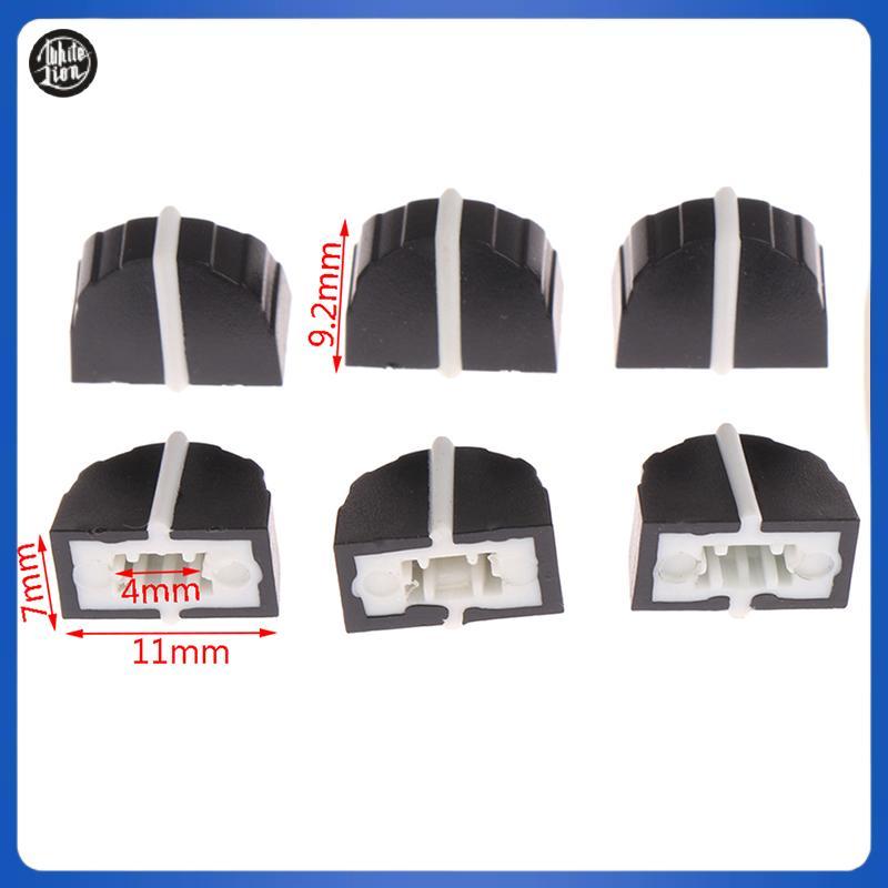 WL| 10pcs DBX2231 Equalizer Fader Cap 11MMX9MM Hole 4MM Potentiometer Fader Knob Cap ใหม่