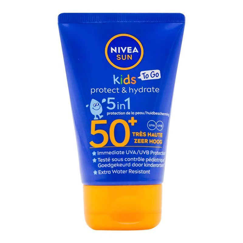 พร้อมสต็อก UK NIVEA NIVEA KIDS โลชั่นกันแดดสําหรับเด็ก Smear Type Mild Non-Irrating 50mlLS41926 @