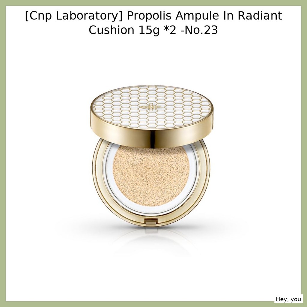 [Cnp Laboratory] Propolis Ampule In Radiant Cushion 15g *2 -No.23 / Hydration, Radiance by Hey, you