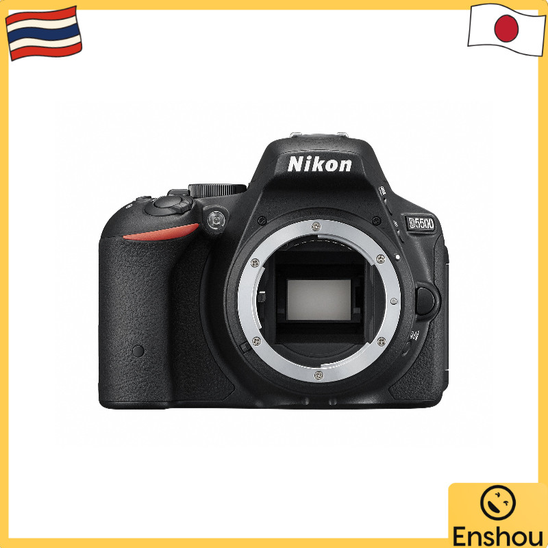 จากญี่ปุ่น [สินค้ามือสอง]Nikon Digital SLR Camera D5500 Body only Black 24.16 MP 3.2" LCD Touchscree