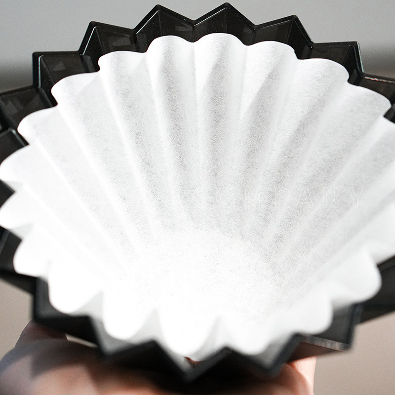 ORIGAMI เค้กกระดาษกรอง Hand Brew กาแฟ V60 Origami ถ้วยกรอง 155/185 ถ้วยกรอง kalita/origami
