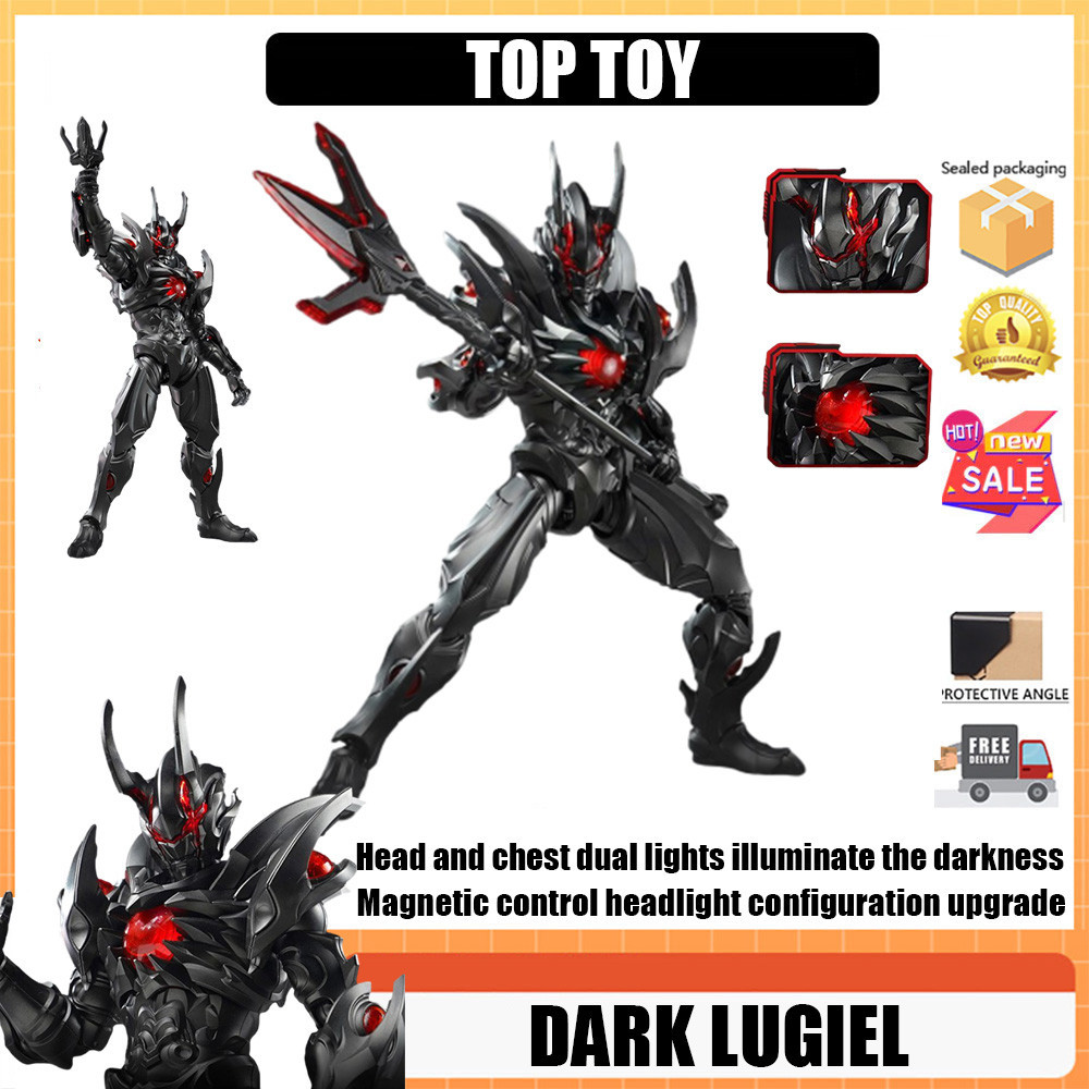 TOPTOY DARK LUGIEL Ultraman Monster DARK Road Kier ประกอบอาคารบล็อกรุ่น Hand-Made ของเล่นของขวัญประกอบรุ่นประกอบรุ่น