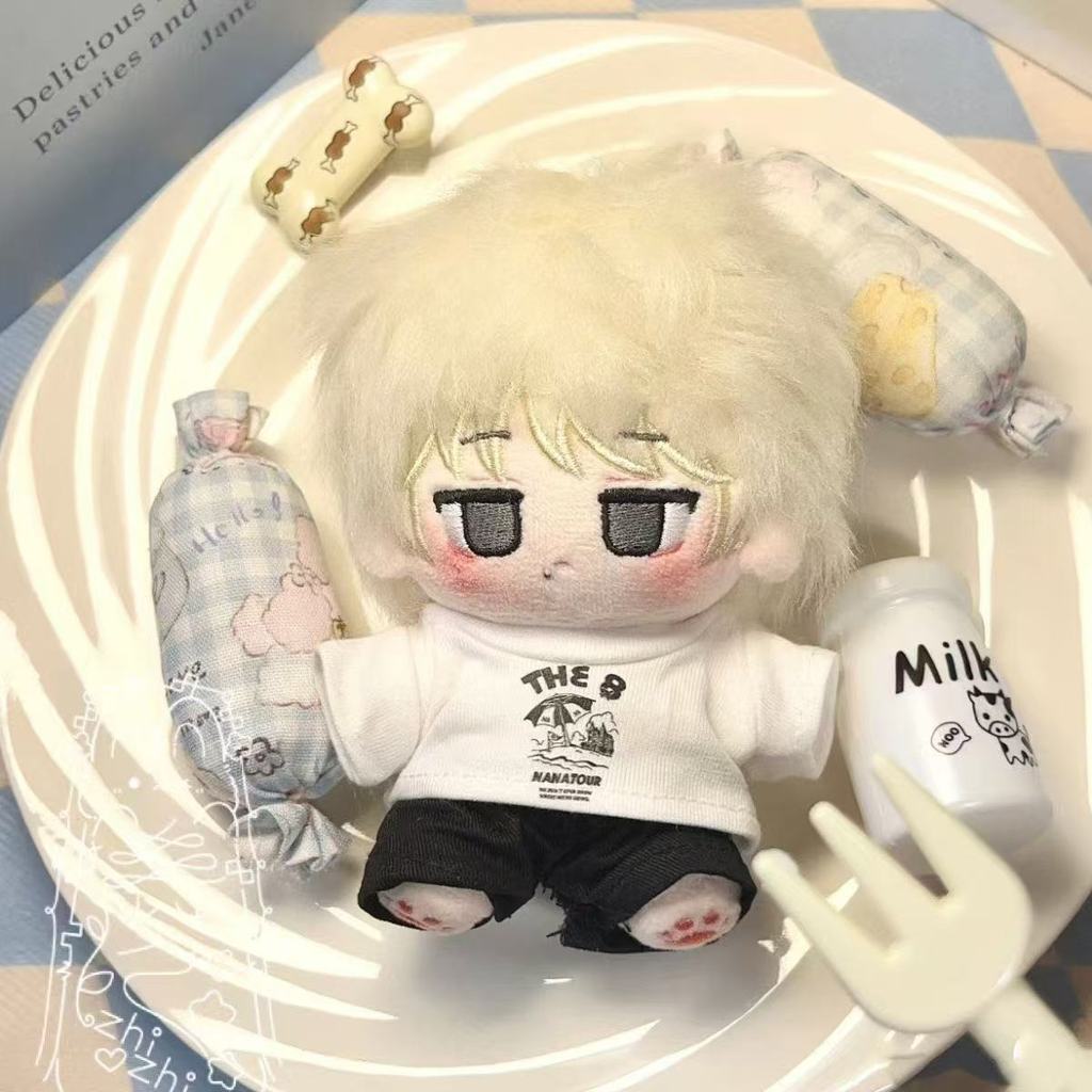 Seventeen THE8 Cotton Doll 10cm Cute Fan Plush Doll kpop Gift Doll