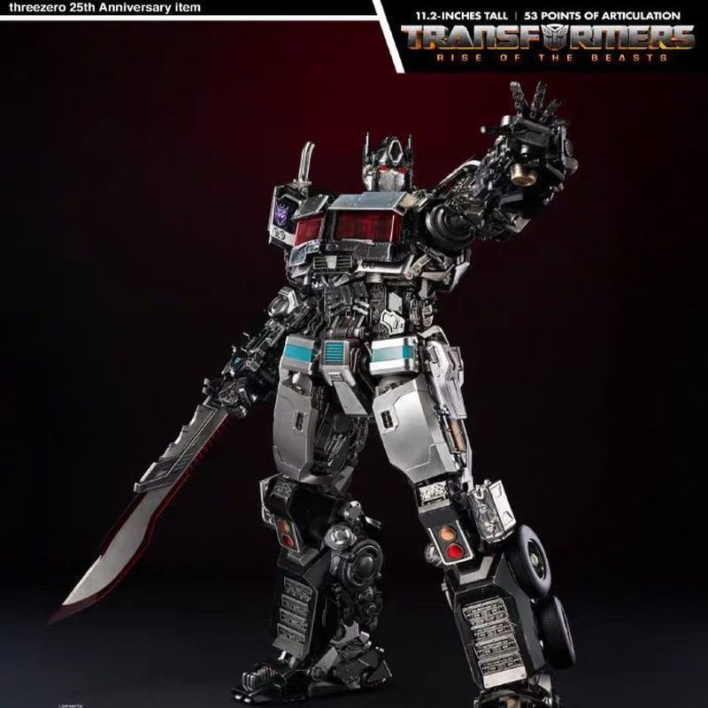 Threezero DLX ถึง 7 Dark Optimus Prime 25th Anniversary Limited Edition Transformers 7