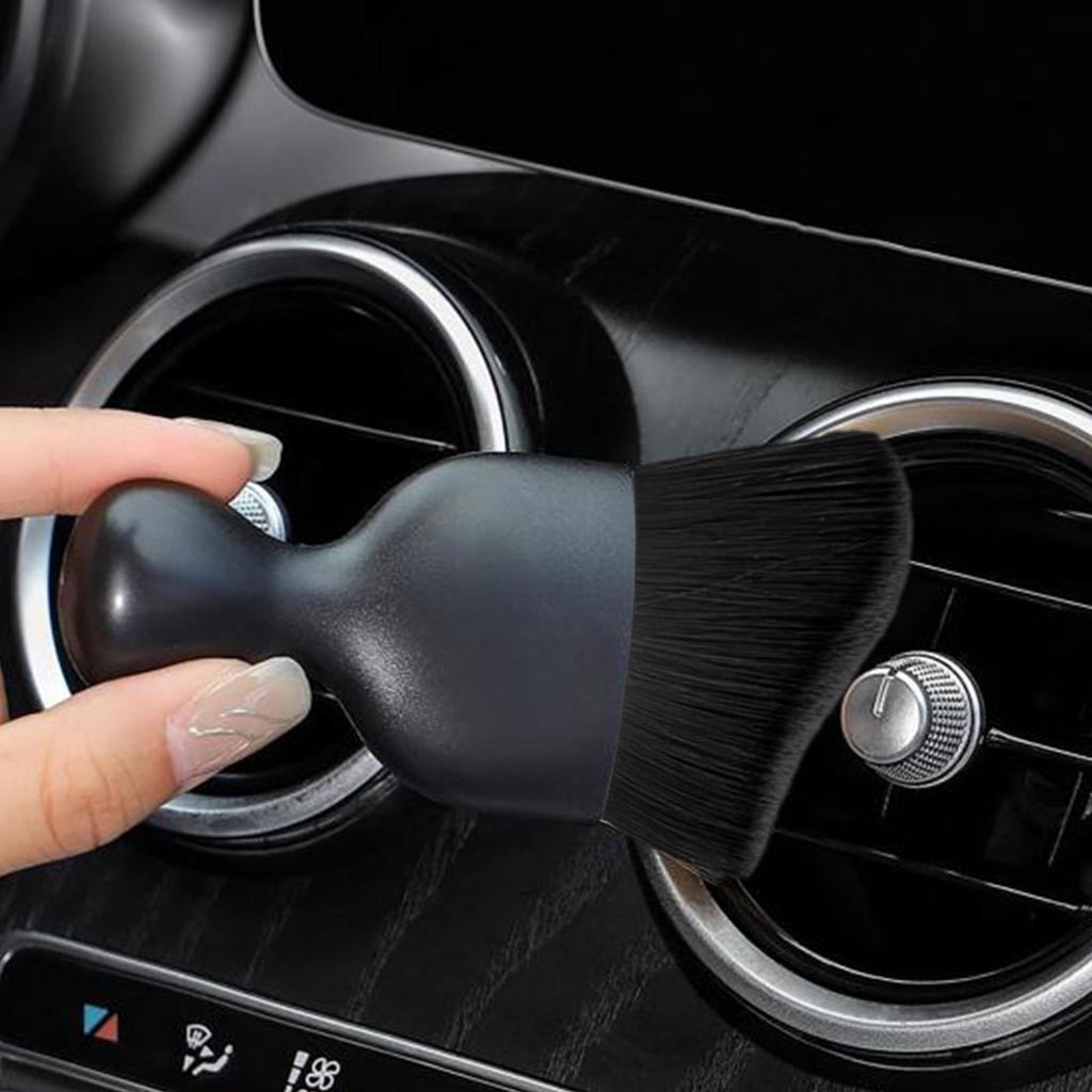 เครื่องมือแปรงทําความสะอาดภายในรถยนต์ที่ทนทาน Soft Auto Detailing Brushing Outlet Artifact Removal S