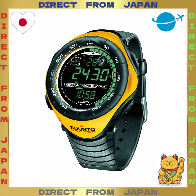 【DIRECT FROM JAPAN】SUUNTO Vector Wrist Top Computer Watch Altimeter Barometer Compass Thermometer (Y