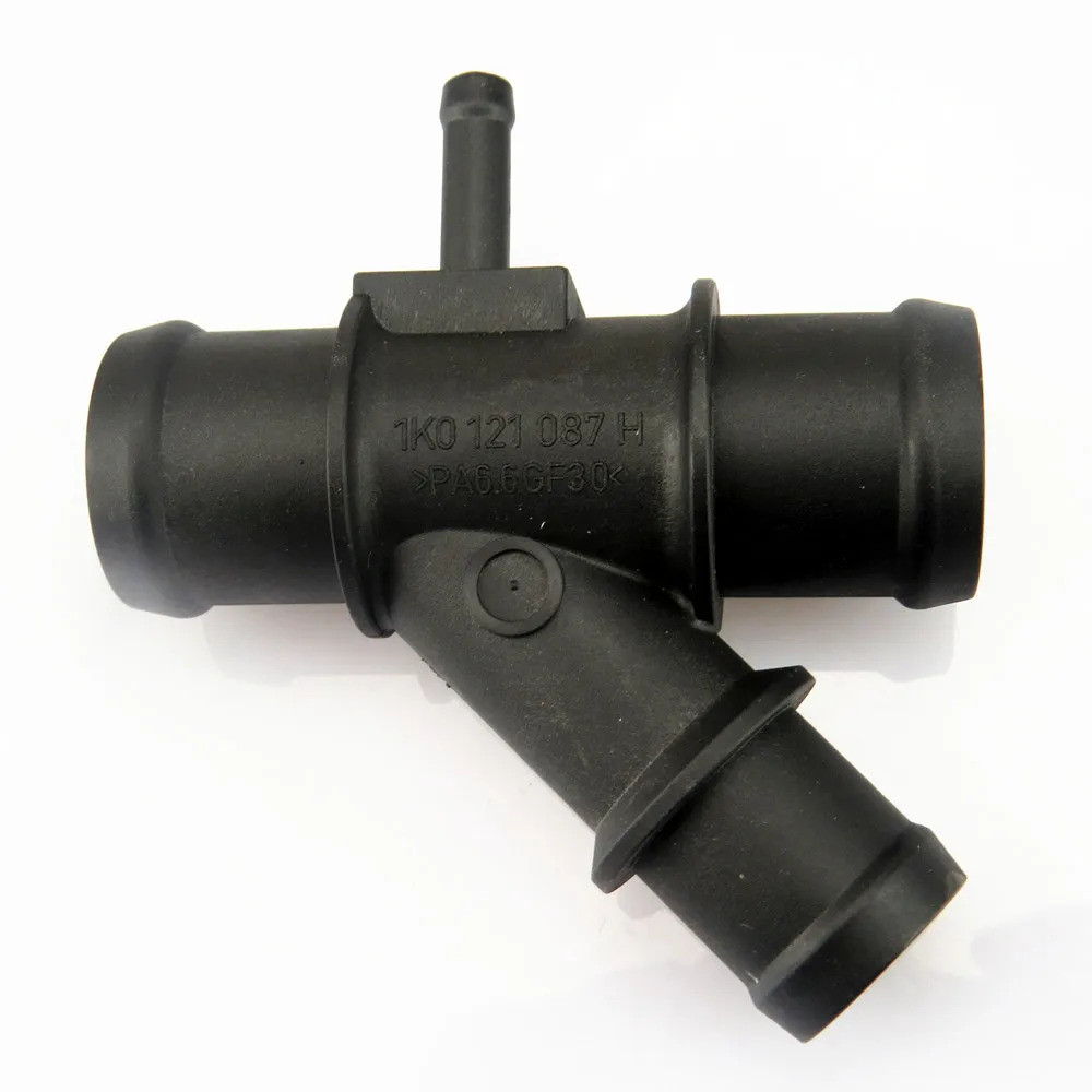 FHAWKEYEQ Engine Radiator Coolant Hose Connector New For VW Passat Golf Jetta A3 TT 1K0 121 087 H 1K