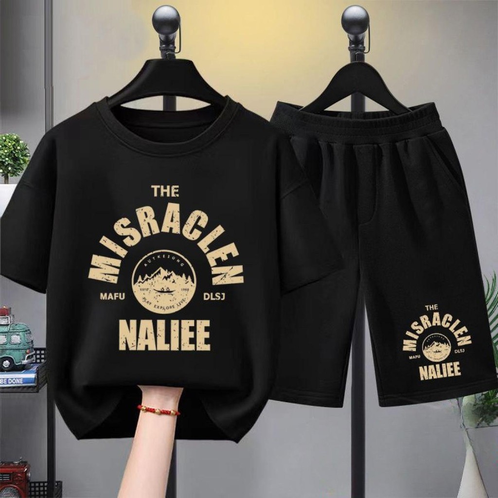 【จัดส่งไทย】2ชิ้น BOBเซ็ตชุดเด็ก เสื้อ+กางเกง ชุดสองชิ้นชุดฤดูร้อนสำหรับเด็กผู้ชาย คอลเลคชั่นใหม่ 2565 เหมาะสำหรับเด็กโตแ