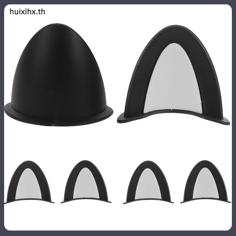 🖼️ Black Cat Ears อุปกรณ์เสริมหมวกกันน็อคมอเตอร์ไซค์ สำหรับตกแต่ง ติดตั้งง่าย และปกป้องเพิ่มเติม