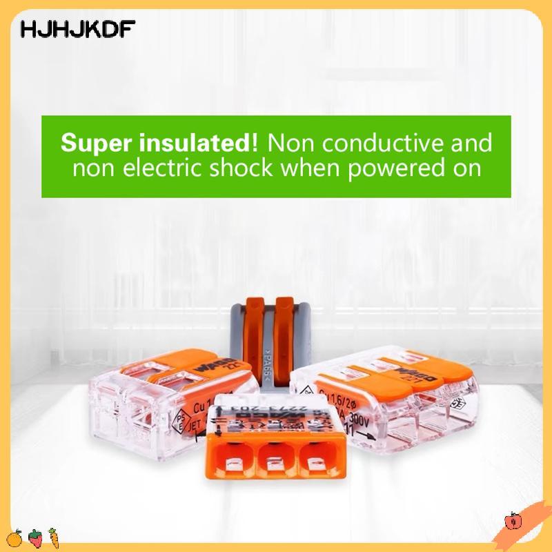 ฮจ วาโก้ สายไฟขั้ว 221-412 221-413 221-415 221-2411 221-612 221-613 221-615 221-482 221-483 221-485 