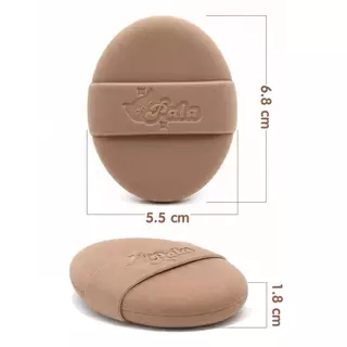PALA พัฟแต่งหน้า RUBYCELL DOUBLE-SIDED POWDER PUFF พัฟรองพื้น คุชชั่น ใช้ได้ทั้งแห้งและเปียก เกลี่ยง่าย