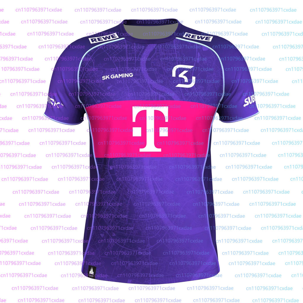 เสื้อยืด.SK.Gaming.Uniform.2026.สำหรับ.CSGO.และเกมเมอร์ผู้ชาย