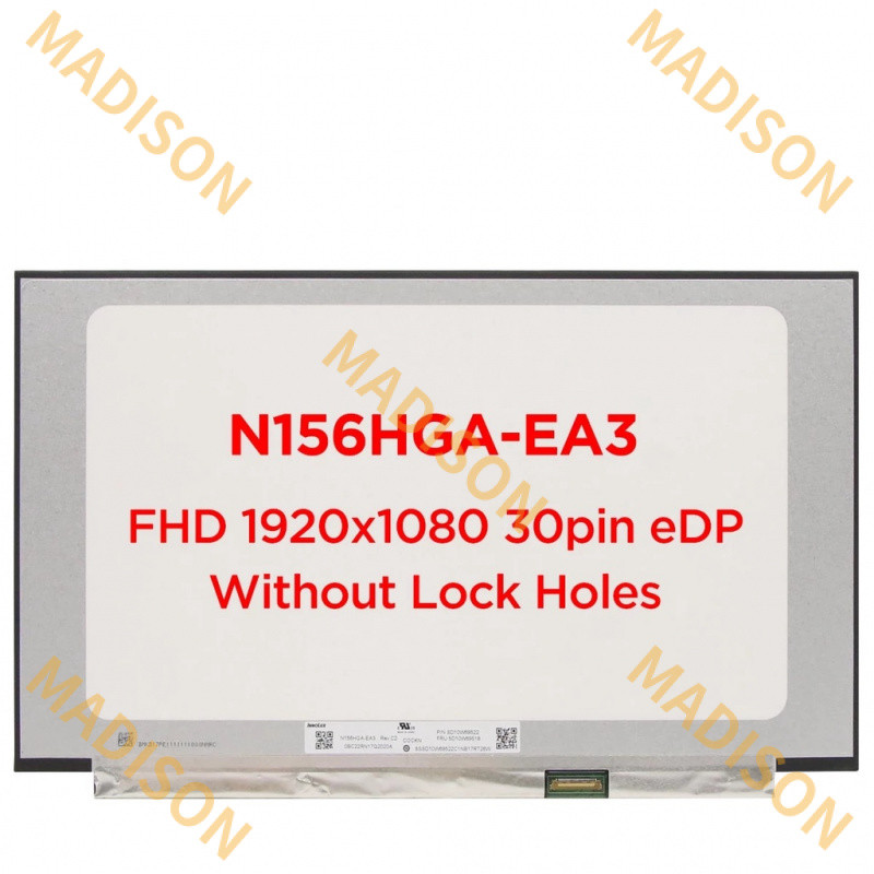 หน้าจอ 15.6 นิ้ว 30pins N156HCA-EAA b156han02.1 NV156FHM-N47 NT156FHM-N61 N62 N156BGA-EA3 EBA 1920x1