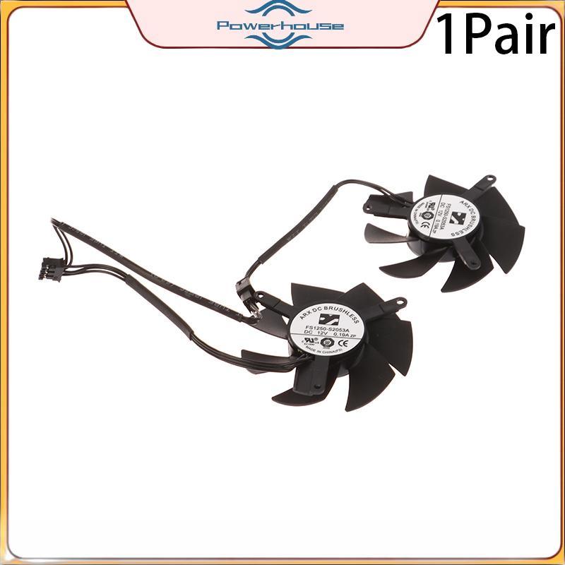 POWER 1 คู่ FS1250-S2053A 0.19A GPU VGA Video Cooler กราฟิกการ์ดพัดลมสําหรับ GTX 1650 1630 GTX1650 D
