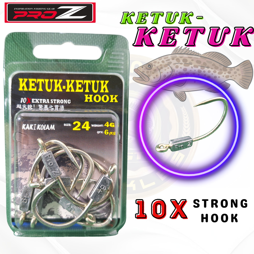 PRO Z SHRIMP HOOK KETUK