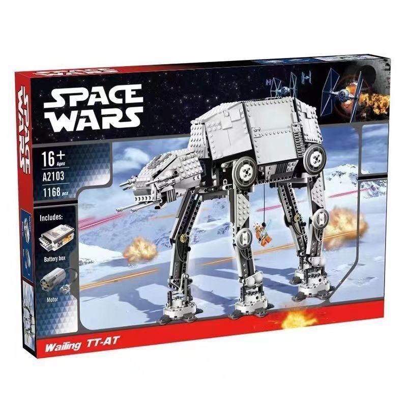 None ใช้งานร่วมกับ Lego 75313 Star Wars UCS All Terrain Armored Walker ATT2116 Building Block ของเล่