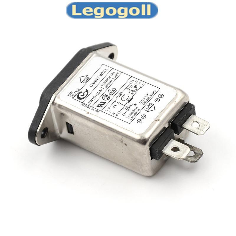 Legogoll 1PCS EMI RFI Filter AC 250V 10A CW1D-10A-T Suppressor Power Line ตัวกรองเสียงรบกวน
0
0
0
0
