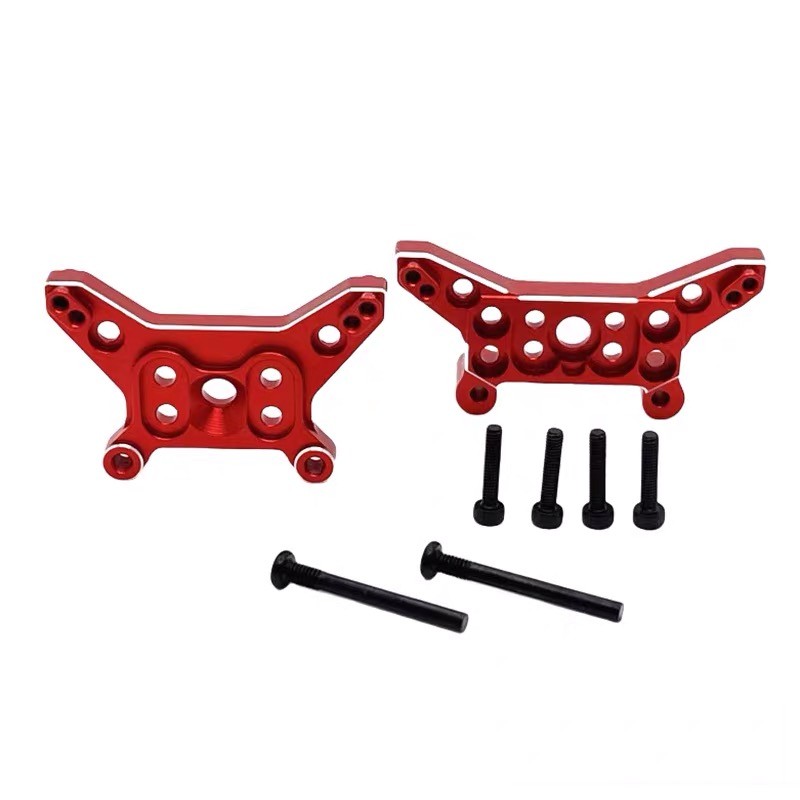 โลหะด้านหน้าและด้านหลังโช้คอัพ Mount สําหรับ MJX 1/14 14211 RC รถอะไหล่อัพเกรด