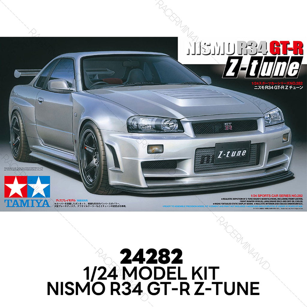 TAMIYA 24282 1/24 Model Kit Nismo R34 GT-R Z-Tune