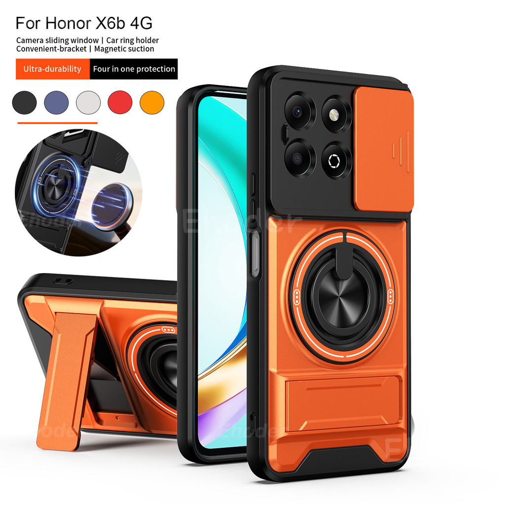 ปลอกสําหรับ Honor X8C X6C X7C 4G 5G 2025 สไลด์กล้องเลนส์ป้องกันสําหรับ HonorX8C HonorX6C X6 C honorX