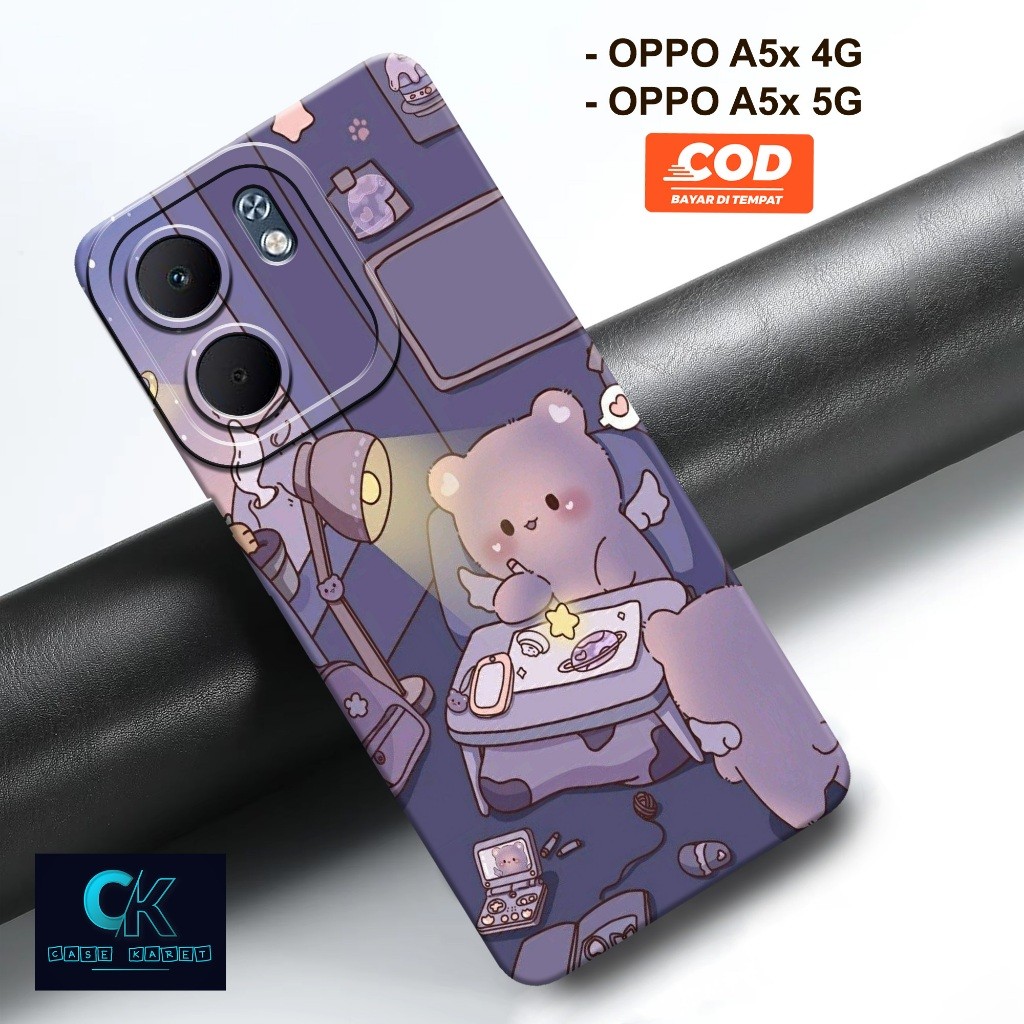 HP เคส OPPO A5x 4G / A5x 5G ล่าสุด - เคสแฟชั่นการ์ตูน - เคสยาง - เคส OPPO A5x 4G / A5x 5G - เคสโทรศั