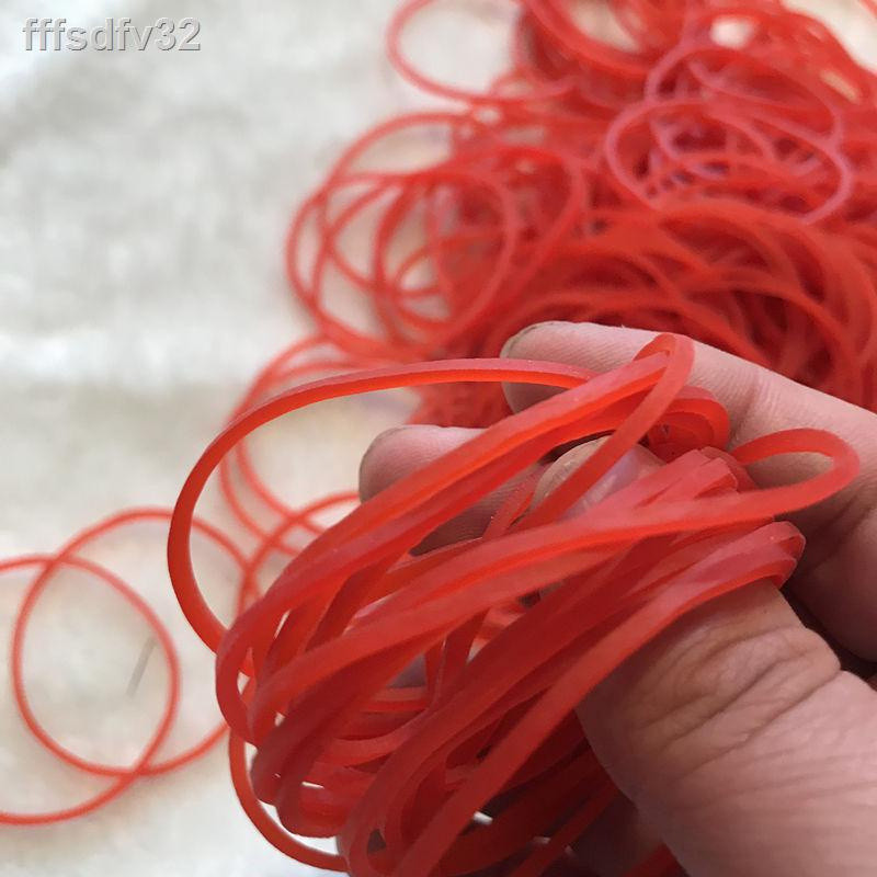Tyk Red Rubber Band Rubber Band Cowhide Band เส้นผ่านศูนย์กลาง 4.5CM ฟรี HR8P