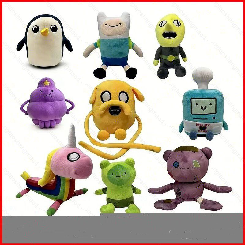 YT4 ADVENTURE TIME Earl of Lemongrab ตุ๊กตาตุ๊กตา Adventure Time Lemon Grab ตุ๊กตาของเล่นอุปกรณ์ต่อพ