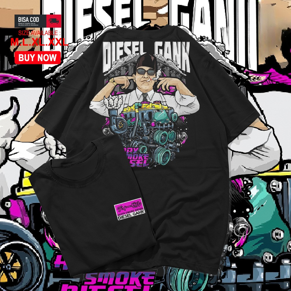 V320 T เสื้อ DIESEL GANK DIESEL เสื้อยืด JMD POWER DIESEL เสื้อยืดที่ดีที่สุด VOL 1