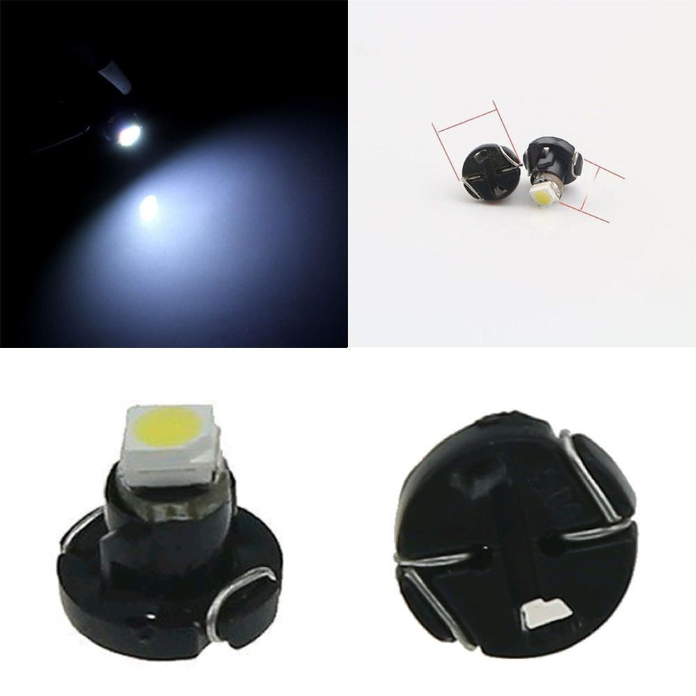 ไฟ LED รถยนต์เครื่องมือแสง T3 T4.2 T4.7 1210 1SMD LED รถจักรยานยนต์