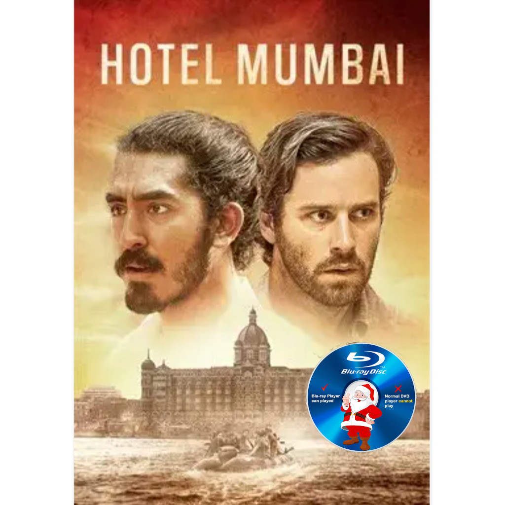 E-BLURAY Hotel Mumbai 2018 Armie Hammer / Nazhanin Bonyatti ENGLISH