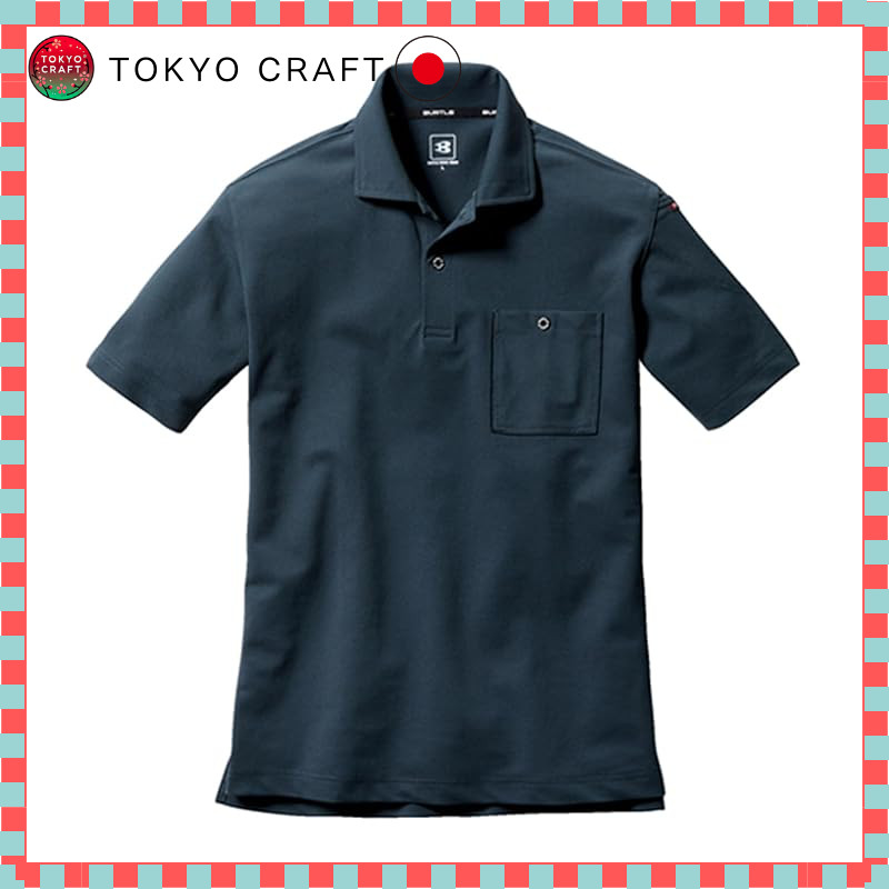BURTLE Burtle Short Sleeve Polo Shirt (Unisex) All-Season ZACK 667 19 SS