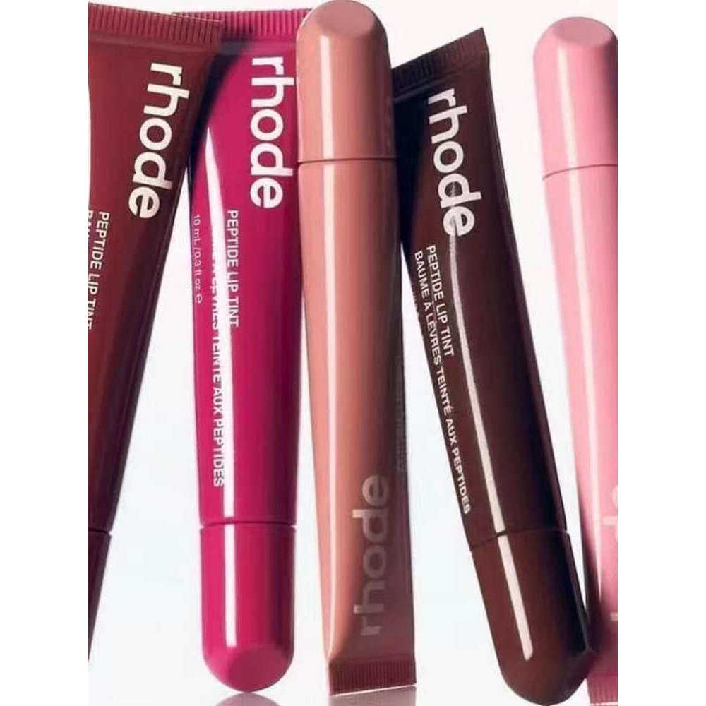 ลิปกลอส ลิปทินท์ พร้อมสต็อก Rhode Hailey Hailey lip Coloured lip Gloss toast lip Balm Water Gloss ลิ