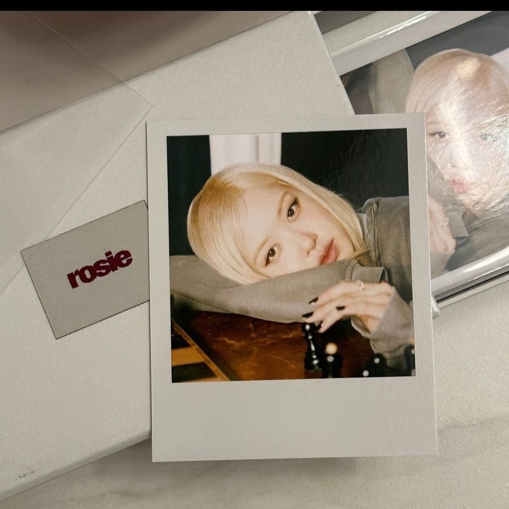 BLACKPINK Zhongshan Flash Polaroid rose Zhongshan Limited Wide Polaroid B260406