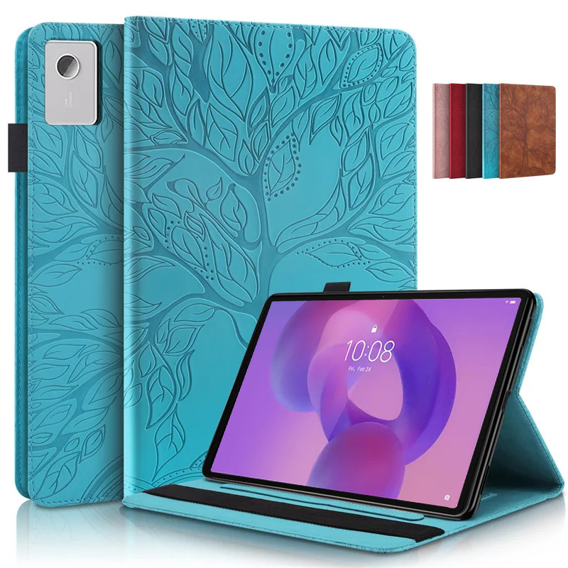 แท็บเล็ต Funda สําหรับ Lenovo Idea Tab Plus 2025 K12 12.1 นิ้ว TB365FC/TB361FU/TB361ZU Emboss Tree F