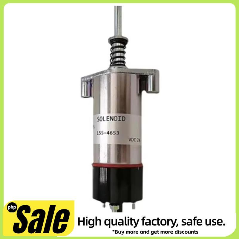 155-4653 Shutoff Solenoid สําหรับ CAT Excavator E330C E330 330L 3306 3406 3304 หยุด Solenoid -79885